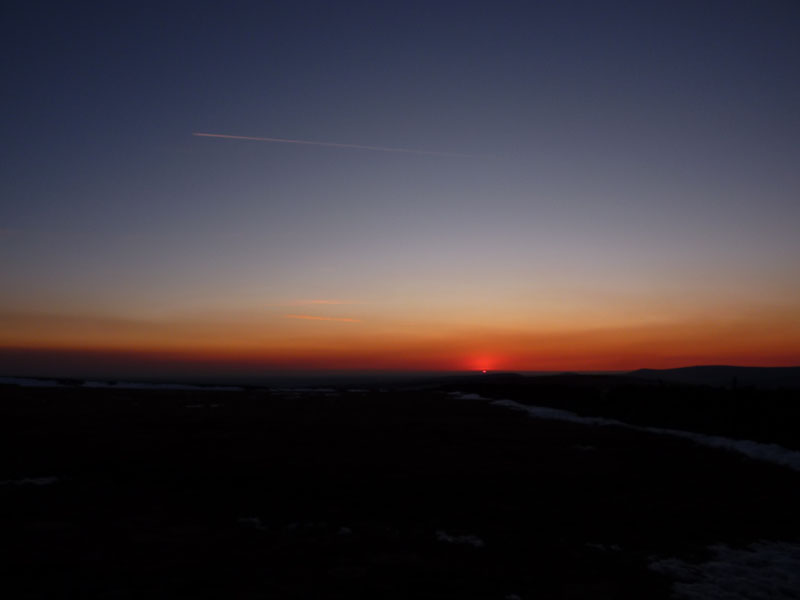 Pendle Hill Sunset